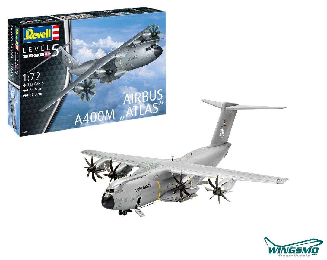 Revell Flugzeuge Airbus A400M Luftwaffe 1:72 03929