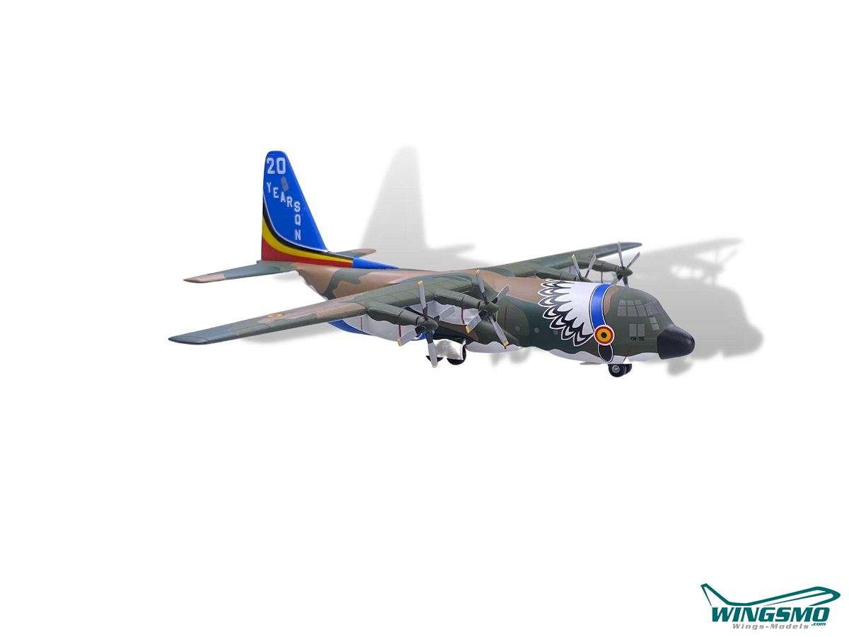 Hogan Wings Lockheed C-130 Hercules Belgium Air Force Scale 1:200 LIF6412