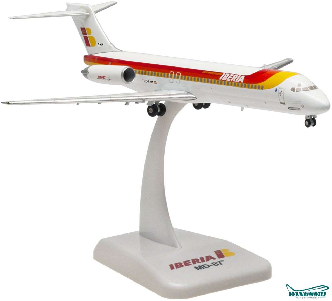 Hogan Wings MD-87 Iberia &quot;Ciudad de Zaragoza&quot; Scale 1:200 (die cast) LI5682