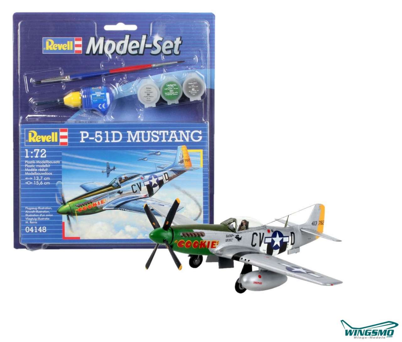 Revell Model Sets P-51D Mustang 1:72 64148
