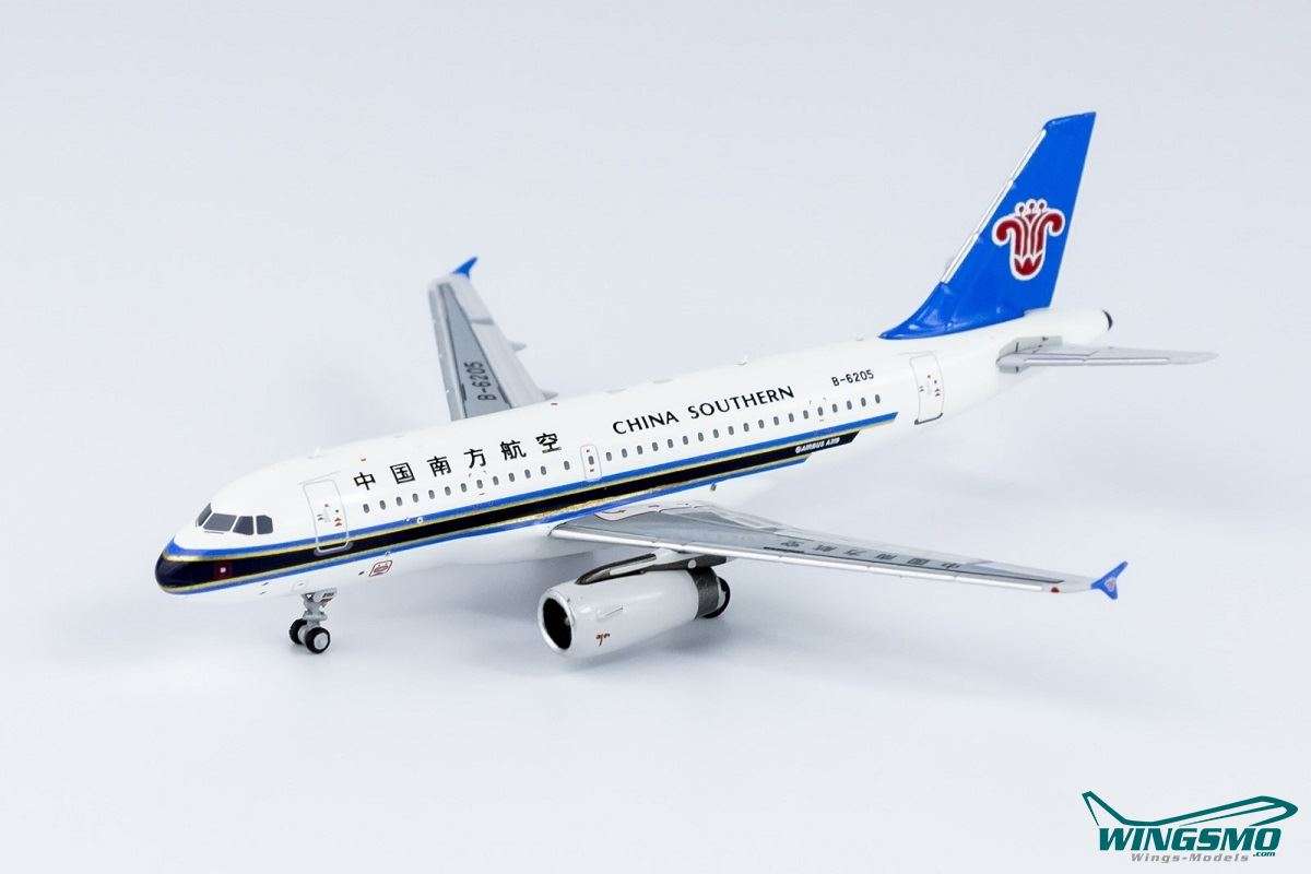 NG Models China Southern Airlines Airbus A319-100 B-6205 49005