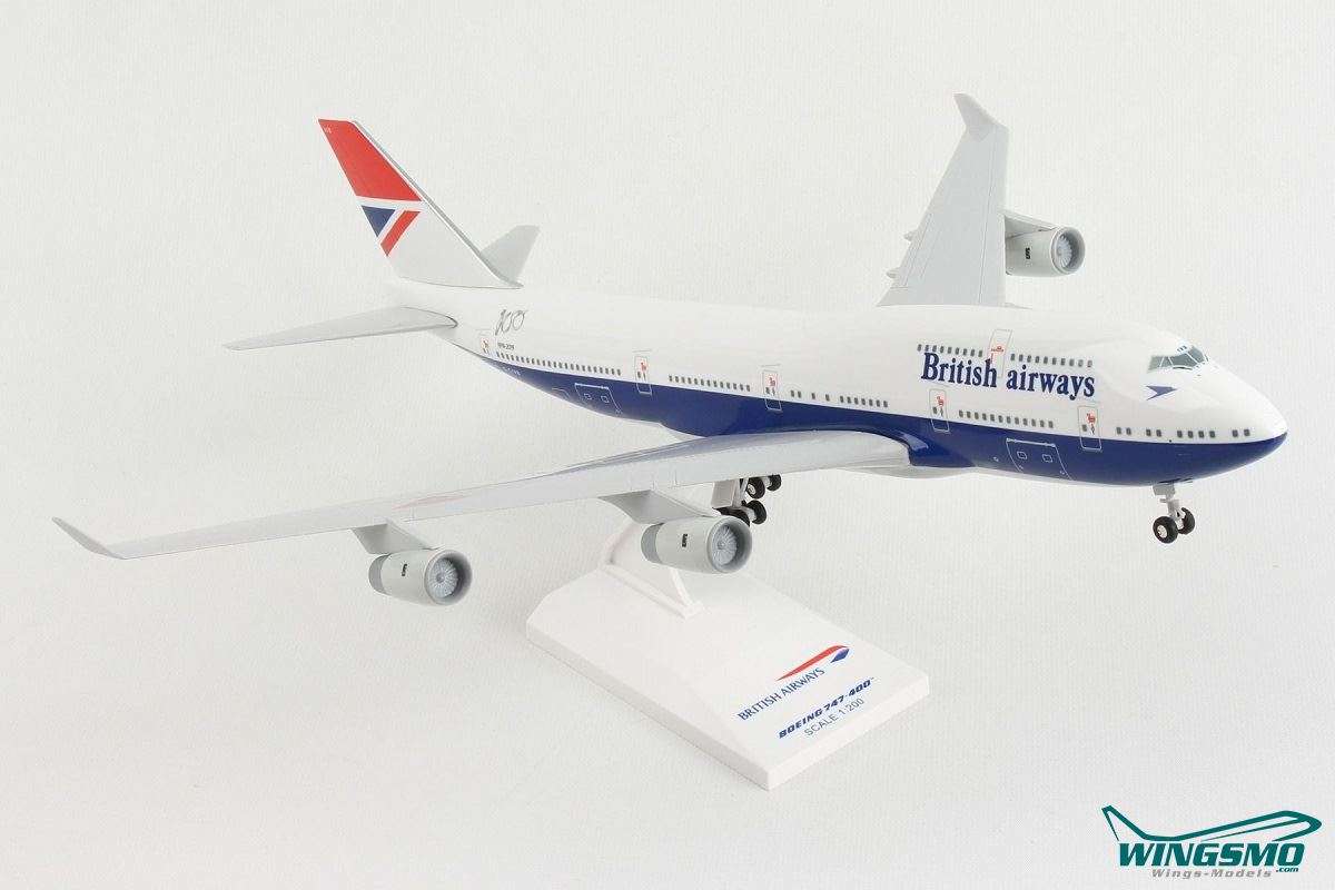 Skymarks British Airways Negus Livery Boeing 747-400 1:200 SKR1037