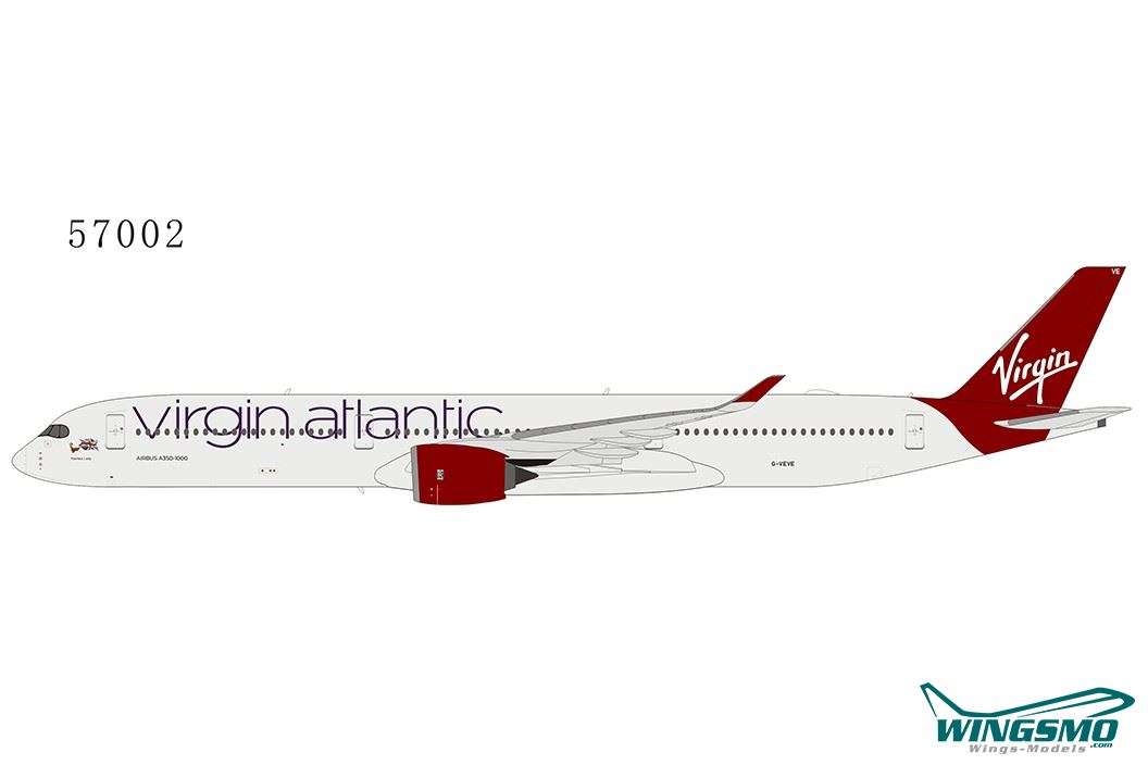 NG Models Virgin Atlantic Airbus A350-1000 G-VEVE 57002