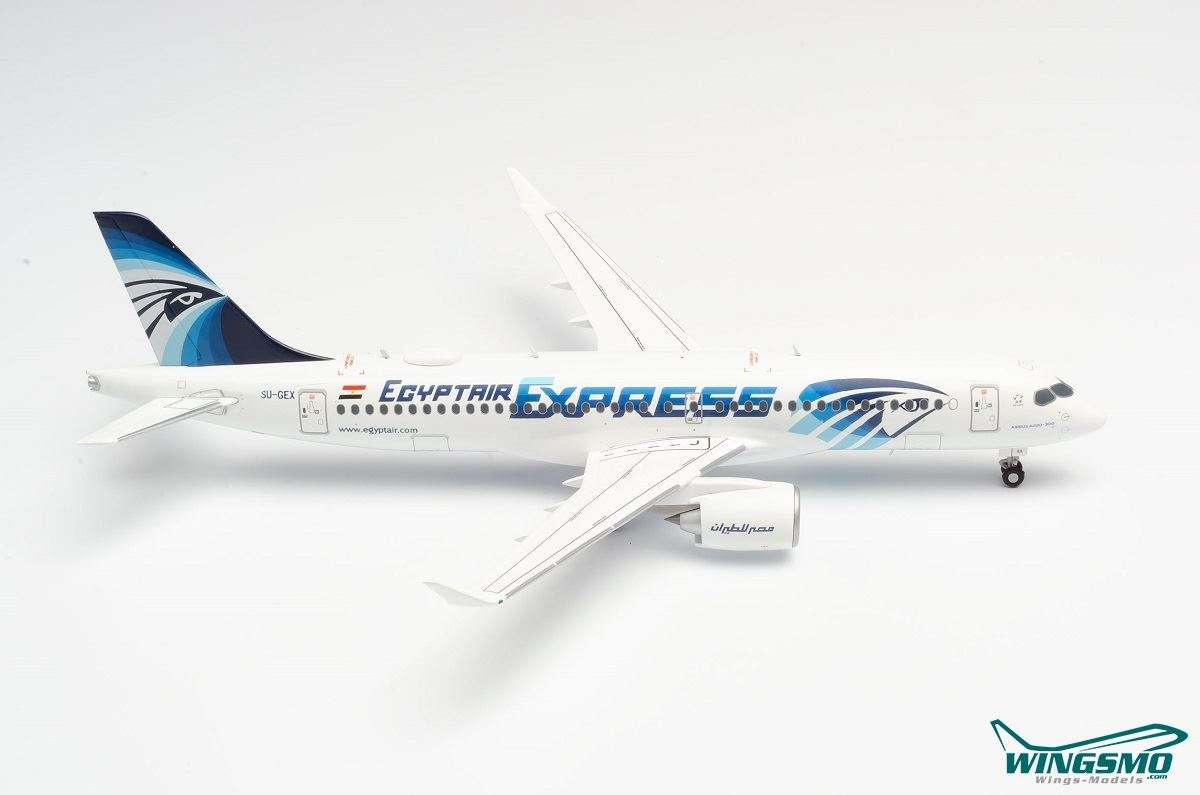 Herpa Wings Egyptair Express Airbus A220-300 570787