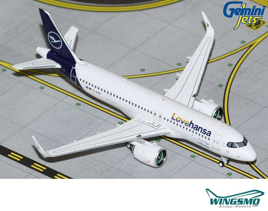 GeminiJets Lufthansa Airbus A320neo D-AINY GJDLH2168
