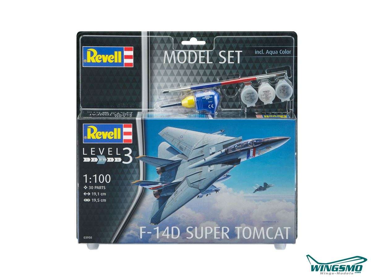 Revell Model Set F-14D Super Tomcat 1:100 63950