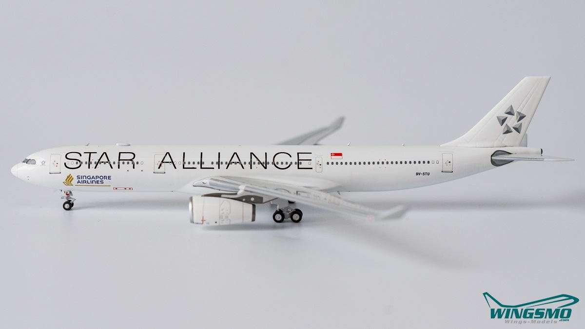 NG Models Singapore Airlines Star Alliance Airbus A330-300 62003