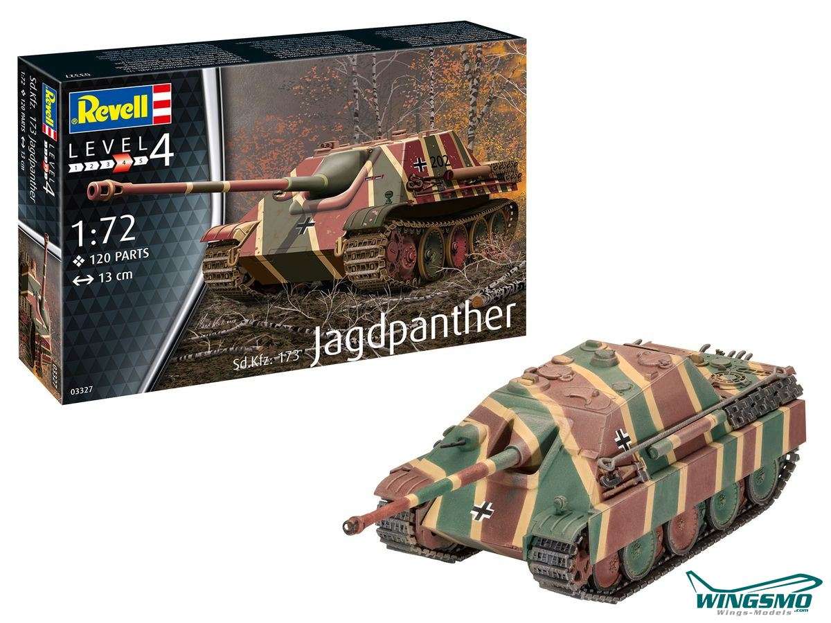 Revell military Jagdpanther Sd.Kfz.173 1:72 03327