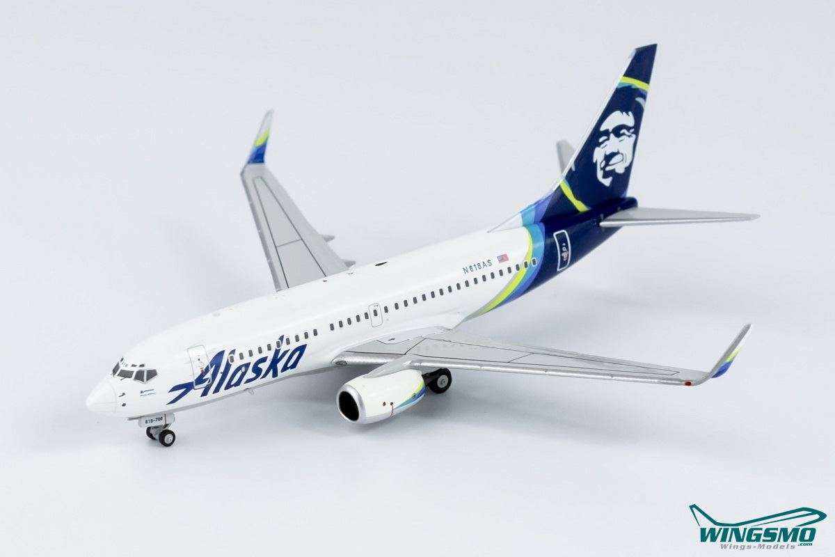 NG Models Alaska Airlines Boeing 737-700 N618AS 77017