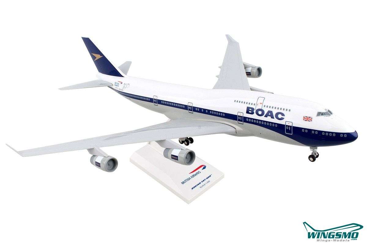Skymarks British Airways BOAC 100 YEAR LIVERY Boeing 747-400 G-BYGC SKR1015
