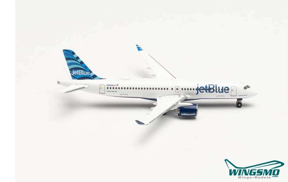 Herpa Wings JetBlue Airbus A220-300 Hops tail design 1:500 535298