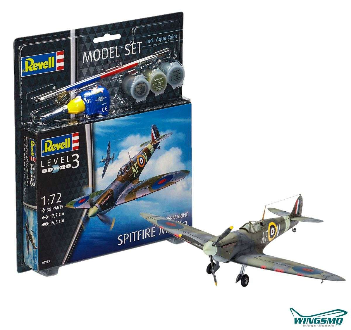 Revell Model Sets Spitfire Mk.II 1:72 63953