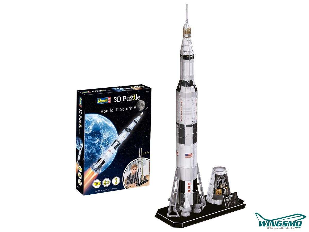 Revell 3D Puzzle Apollo 11 Saturn V 00250