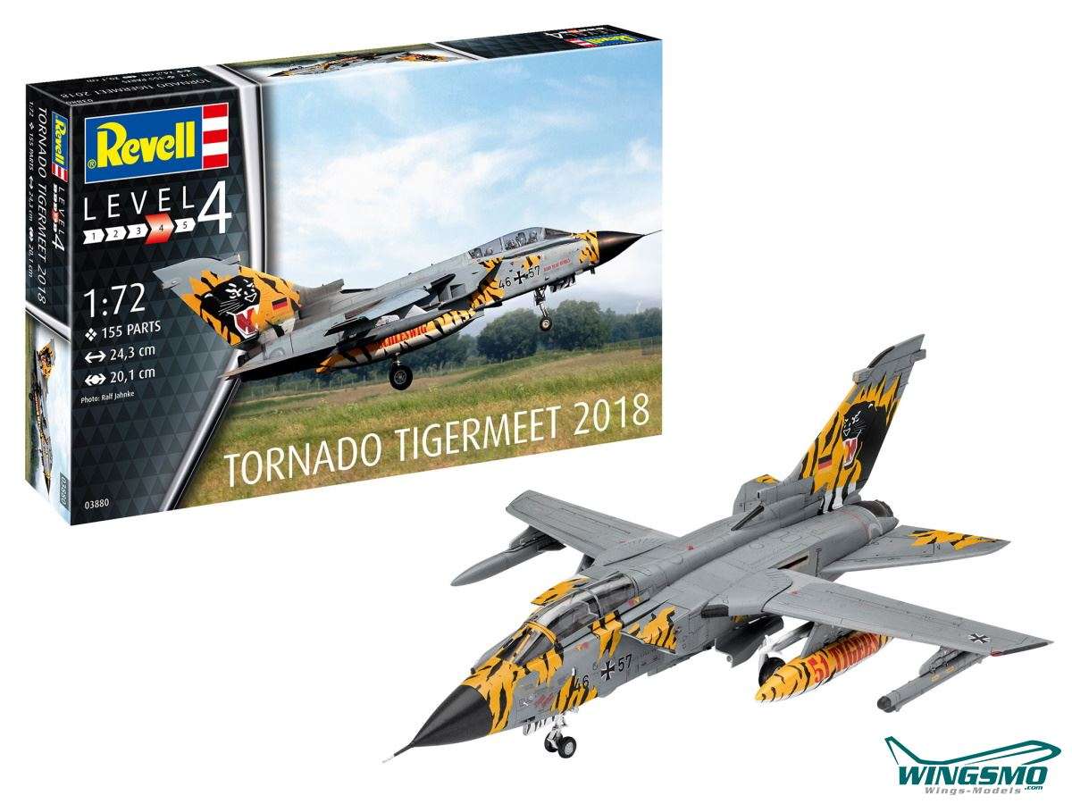 Revell Flugzeuge Tornado ECR Tigermeet 2018 1:72 03880