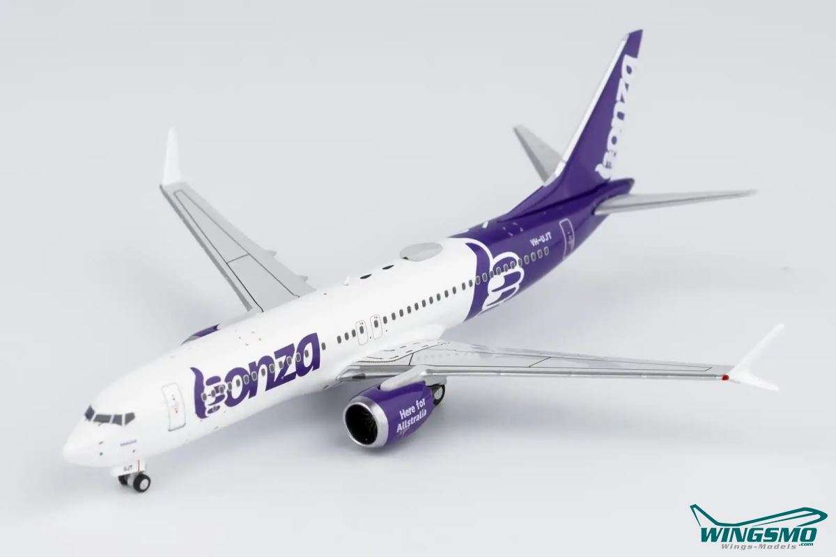 NG Models Bonza Airlines Boeing 737-MAX8 VH-UJT 88010