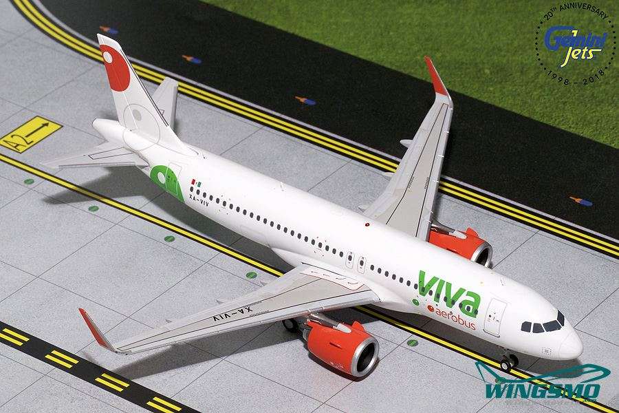GeminiJets VivaAerobus Airbus A320neo 1:200 G2VIV730