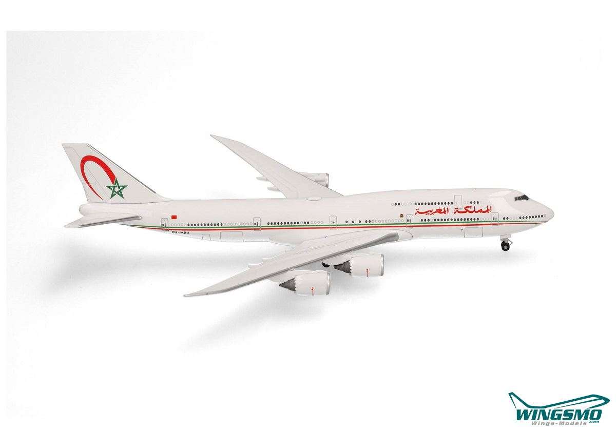 Herpa Wings Morocco Government Boeing 747-8 BBJ CN-MBH 536882