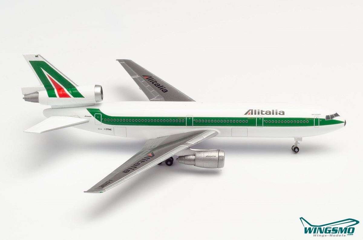 Herpa Wings C-10 50th anniversary Alitalia McDonnell Douglas DC-10-30 534277