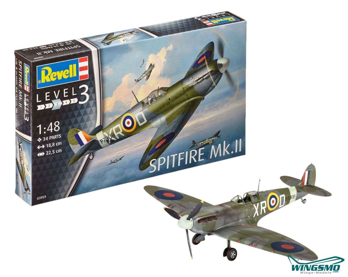 Revell Flugzeuge Supermarine Spitfire Mk.II 1:48 03959