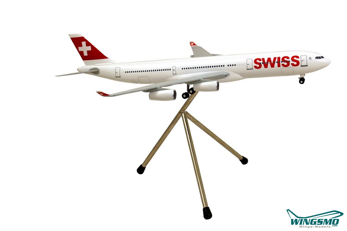 Limox Wings Swiss International Air Lines Airbus A340-300 LW200SWR001 |  WINGSMO.com - Aircraft Models | Buy Aviation Aircraft Models Online