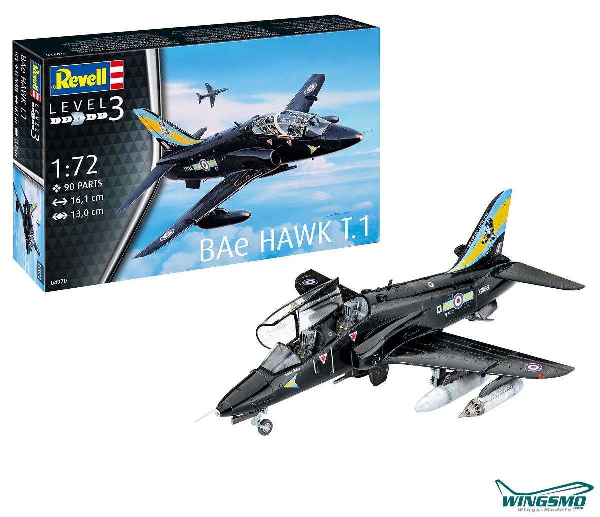 Revell aircraft Bae Hawk T.1 1:72 04970