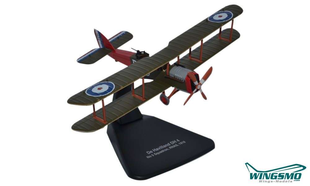 Oxford models Royal Naval Air Service De Havilland DH4 No.5 Squadron RNAS 1918 81AD004