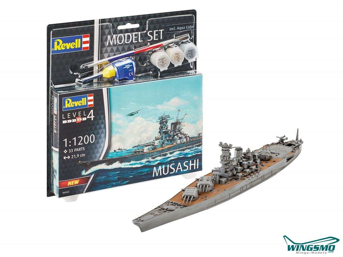 Revell Model Sets Musashi 1:1200 66822