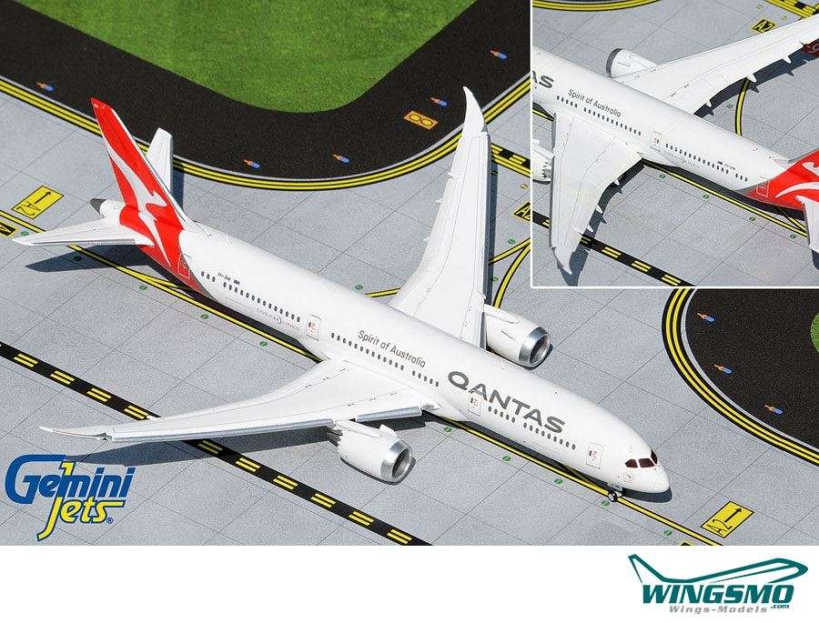 GeminiJets Qantas Airways Boeing 787-9 Flaps Down Version GJQFA1995F