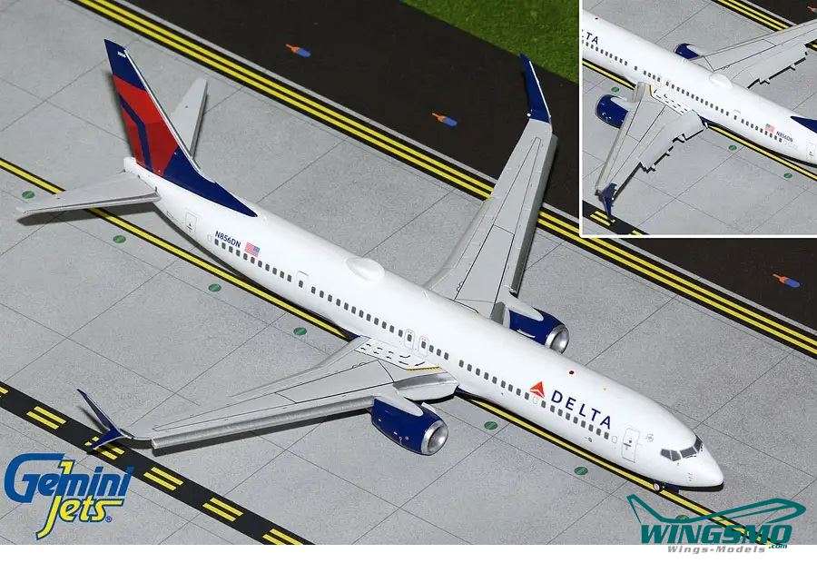 GeminiJets Delta Airlines Boeing 737-900ER N856DN Flaps Down Version G2DAL1115F
