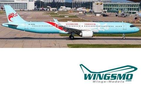 JC Wings Loong Air Airbus A321neo B-323U 1:400 LH4264