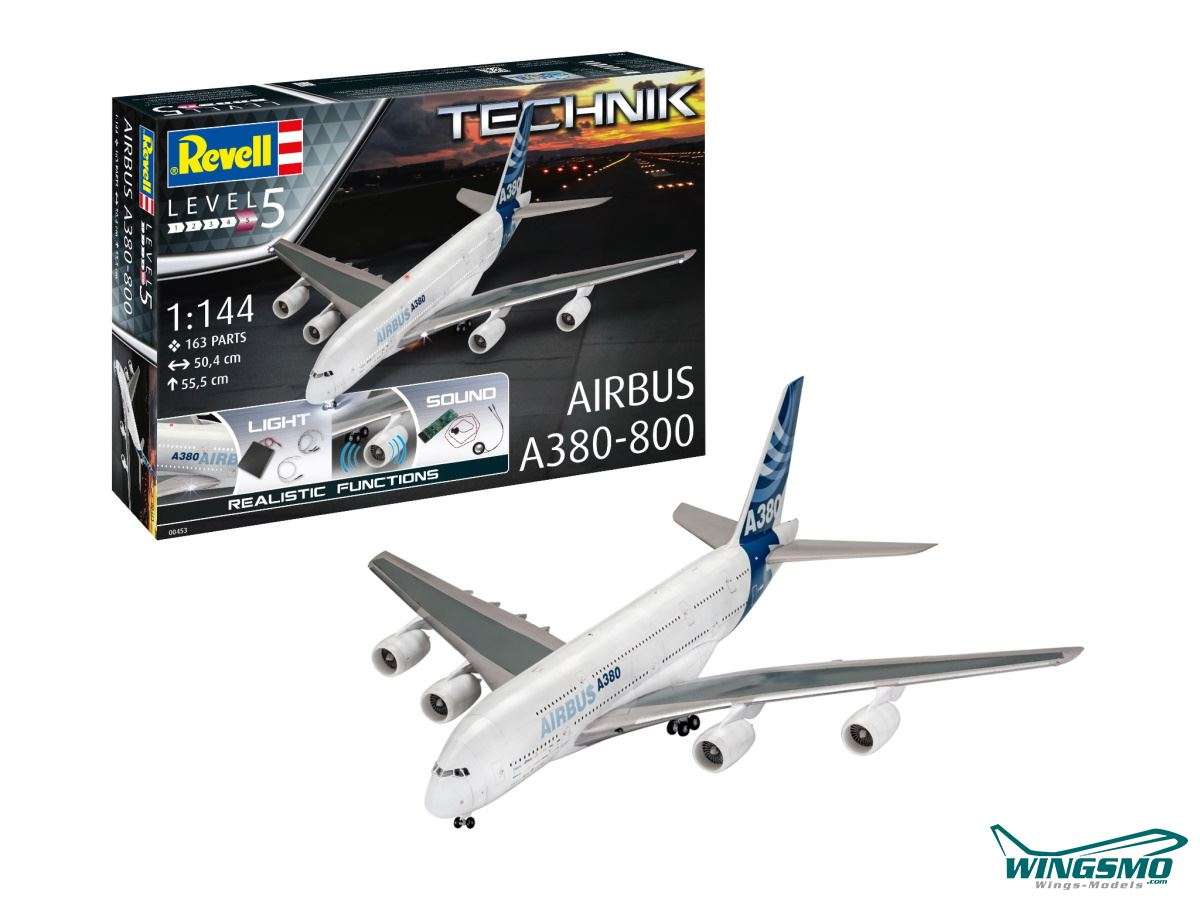 Revell Technik Airbus A380-800 1:144 00453