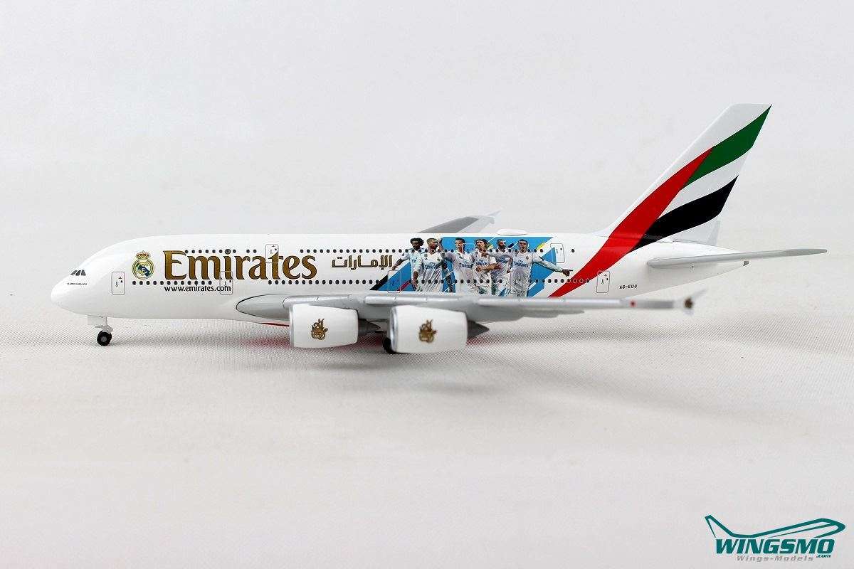 Herpa Wings Emirates Airbus A380 Real Madrid (2018) 531931