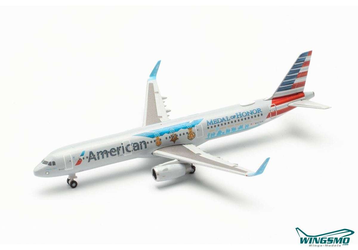Herpa Wings American Airlines Airbus A321 N167AN 537162