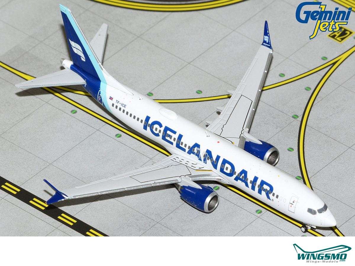 GeminiJets Icelandair Boeing 737-MAX8 TF-ICE GJICE2123