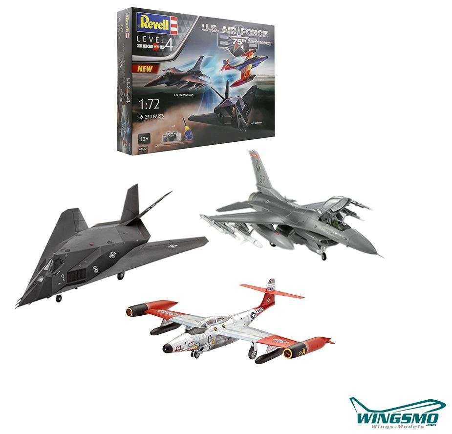 Revell Model kit gift set US Air Force 75th Anniversary 05670