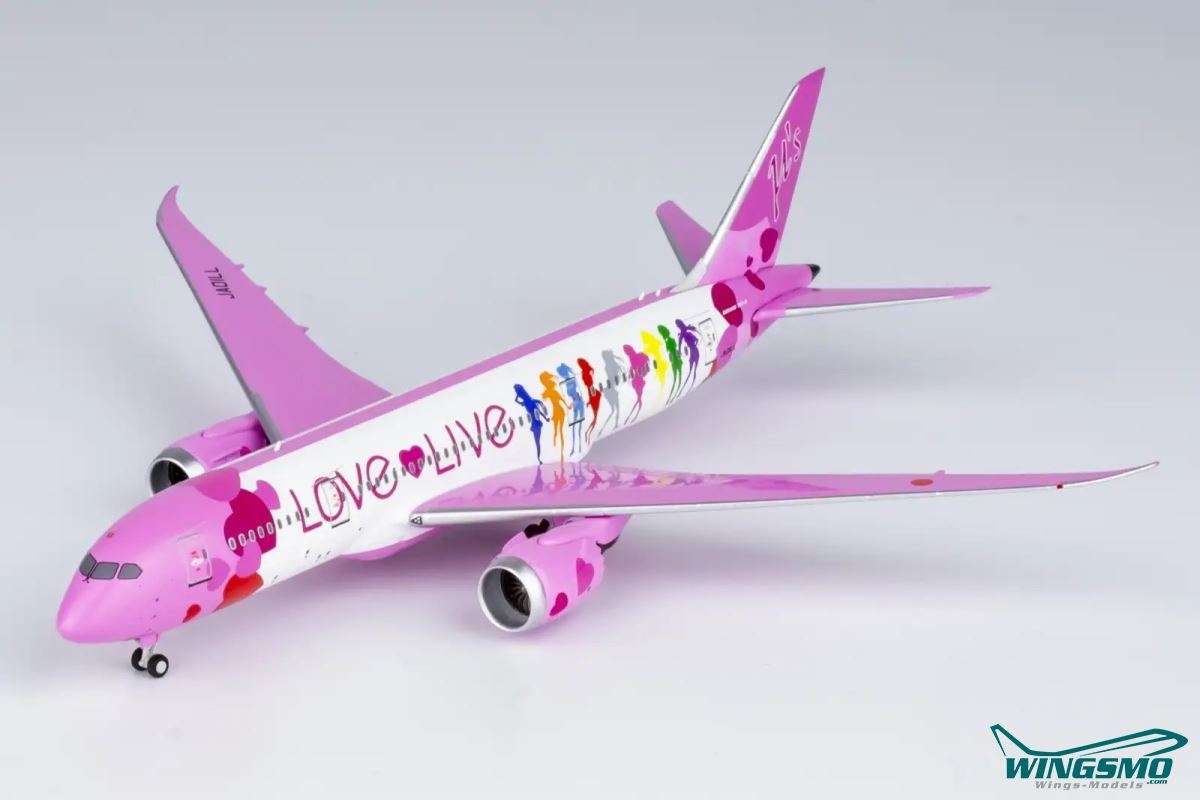 NG Models Love Live Boeing 787-8 JA01LL 59025