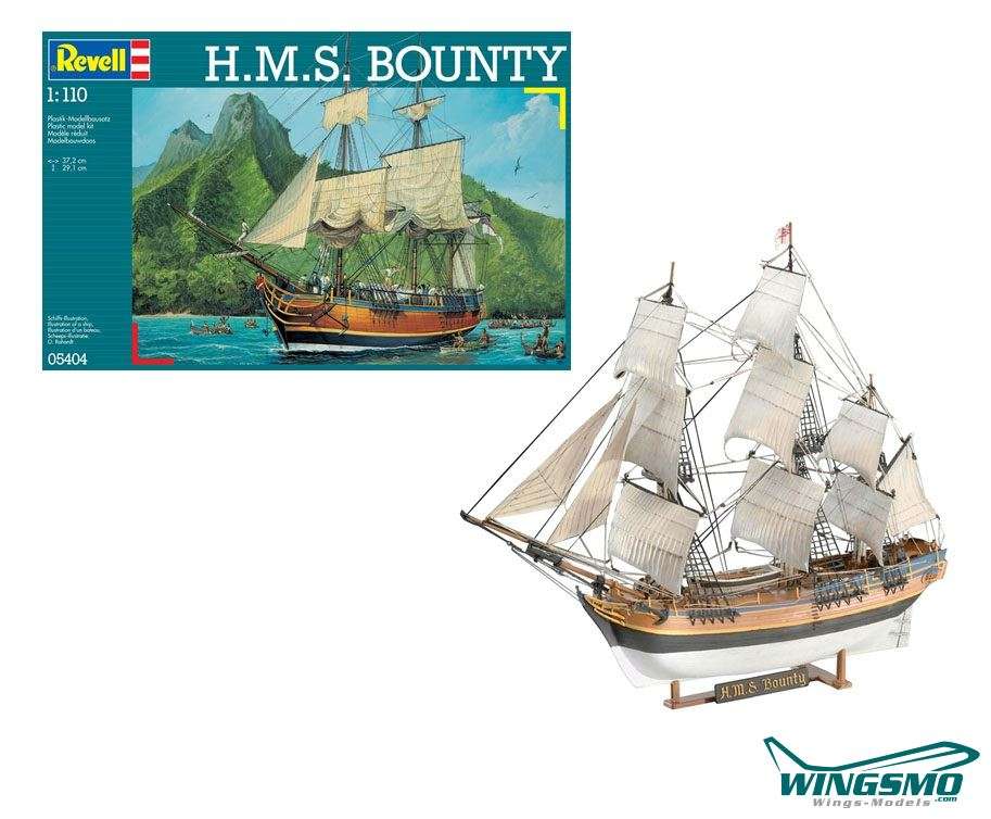 Revell Schiffe HMS Bounty 1:110 05404