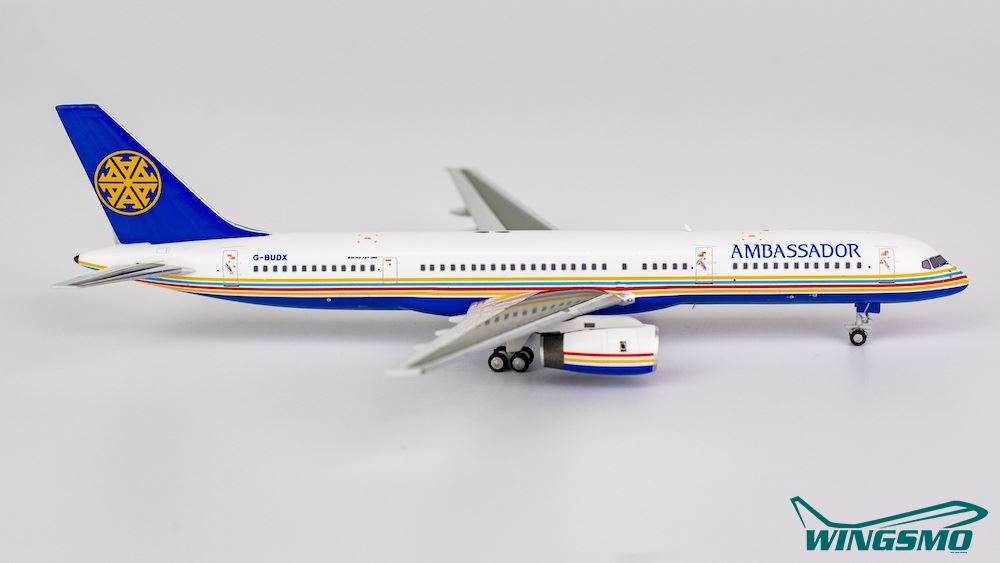 NG Models Ambassador Airways Boeing 757-200 G-BUDX 53116