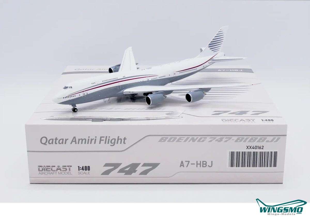 JC Wings Qatar Amiri Flight Boeing 747-8 A7-HBJ XX40162