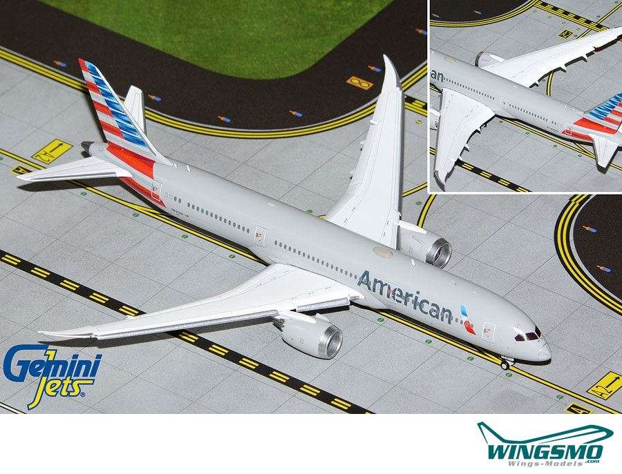 GeminiJets American Airlines Boeing 787-9 N835AN Flaps Down Version GJAAL2088F