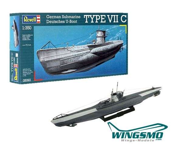 Revell ships submarine Type VII V 1: 350 05093