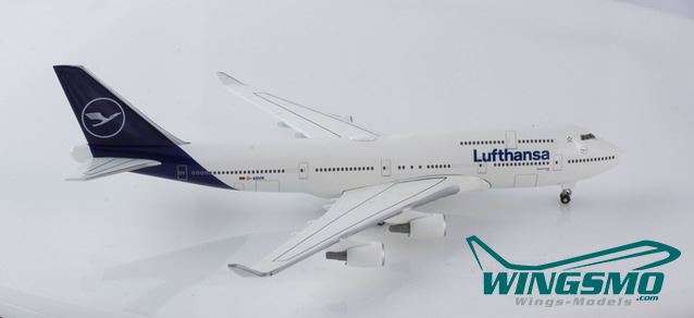 Herpa Wings Lufthansa Boeing 747-400 new 2018 colors 532761