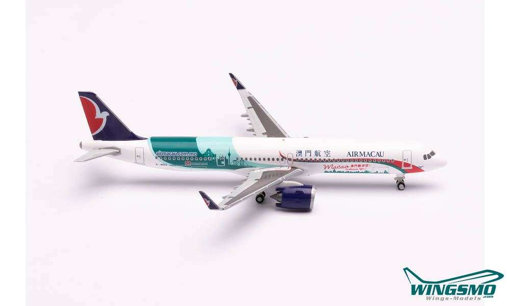 Herpa Wings Air Macau Airbus A321neo 1:500 534444