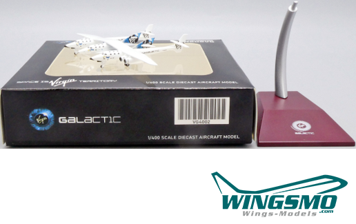 JC Wings Virgin Galactic Scaled Composites 348 White Knight II New Livery VG4002