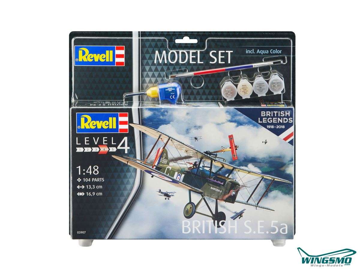 Revell Model Set British Legends S.E. 5a 63907