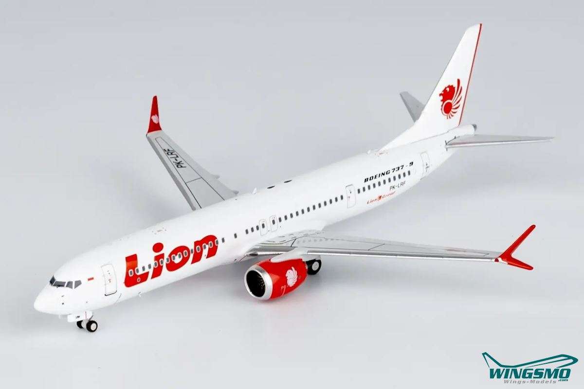 NG Models Lion Air Boeing 737-MAX9 PK-LRF 89010