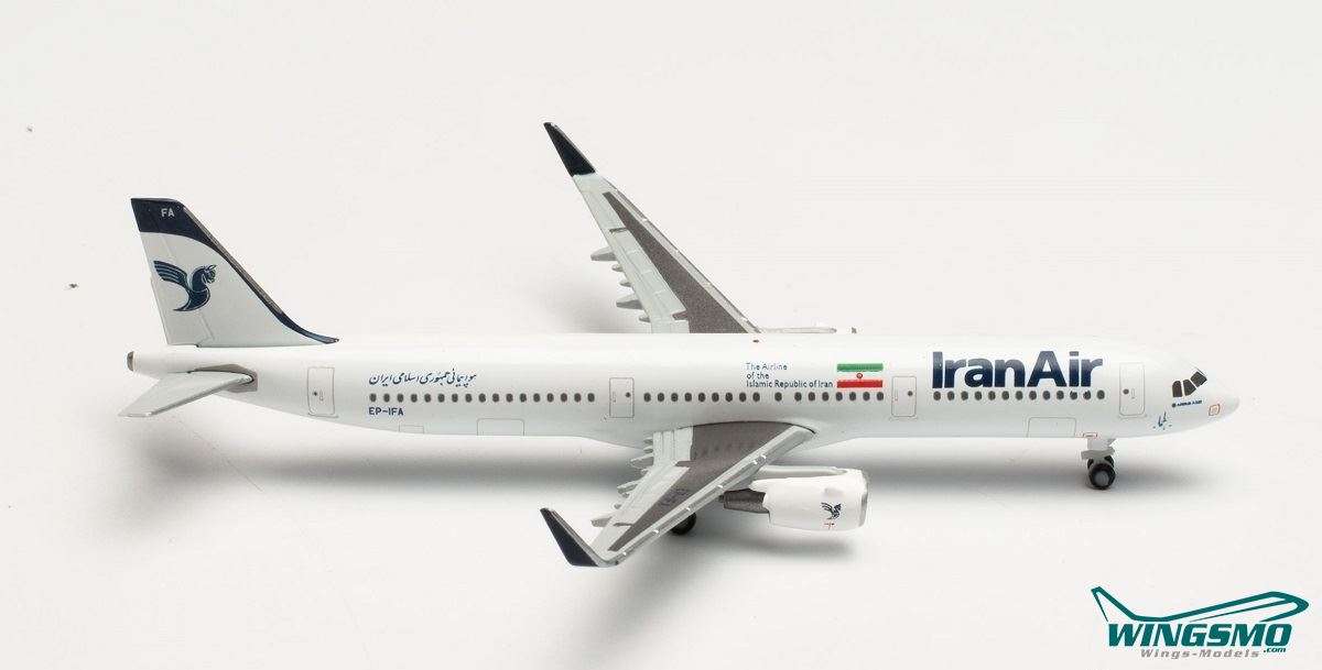 Herpa Wings Iran Air Airbus A321 535458