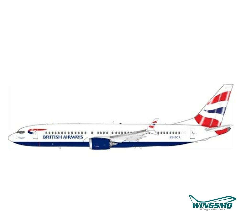 Inflight 200 British Airways Boeing B737-8MAX ZS-ZCA WB738MZCA