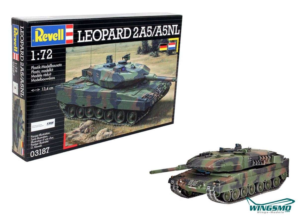 Revell Militär Leopard 2A5/A5NL 1:72 03187