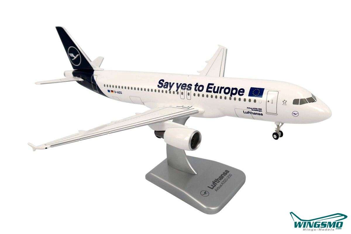 Limox Wings Lufthansa New Livery Say yes to Europe Airbus A320-200 LW200DLH017